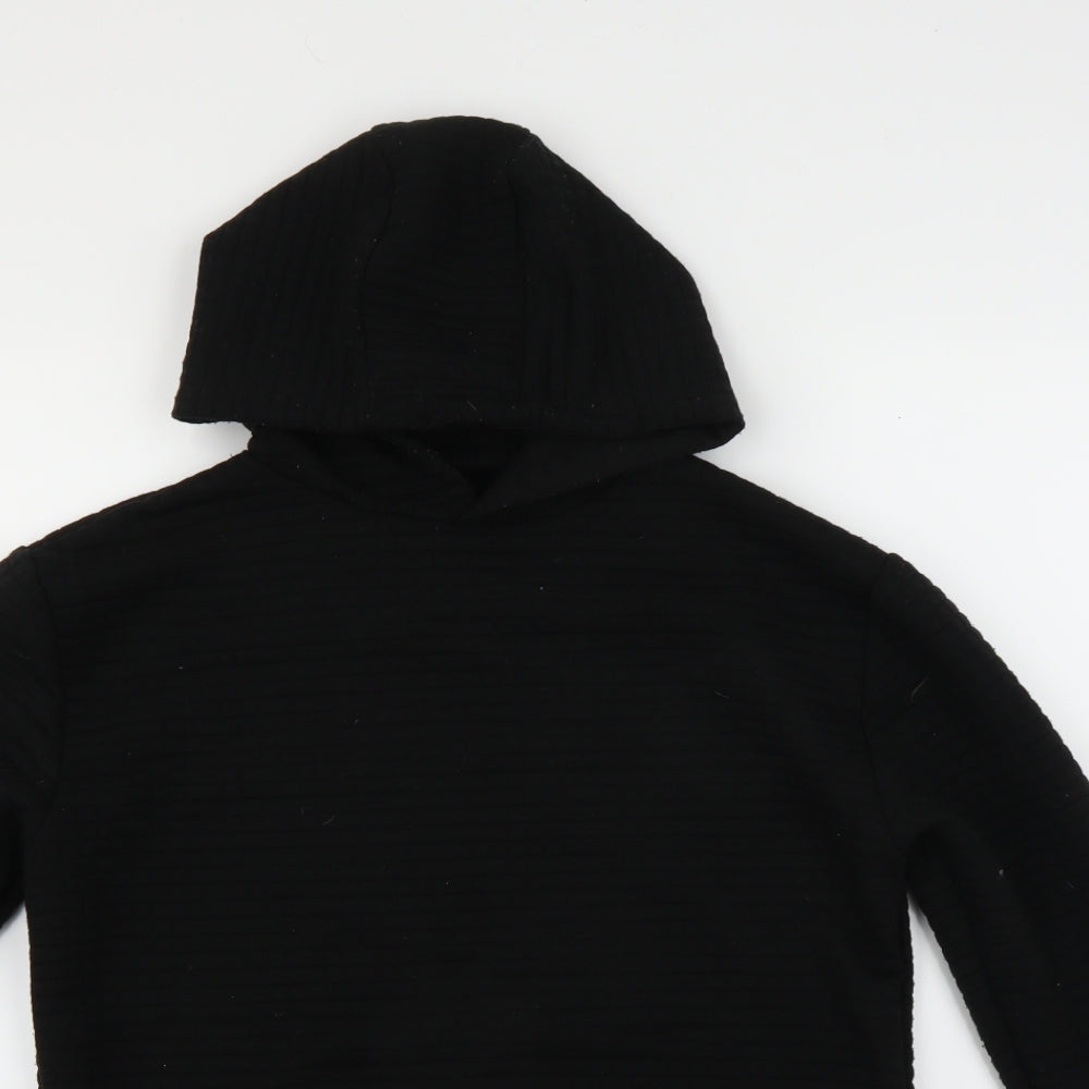 Primark Boys Black   Pullover Hoodie Size 12-13 Years