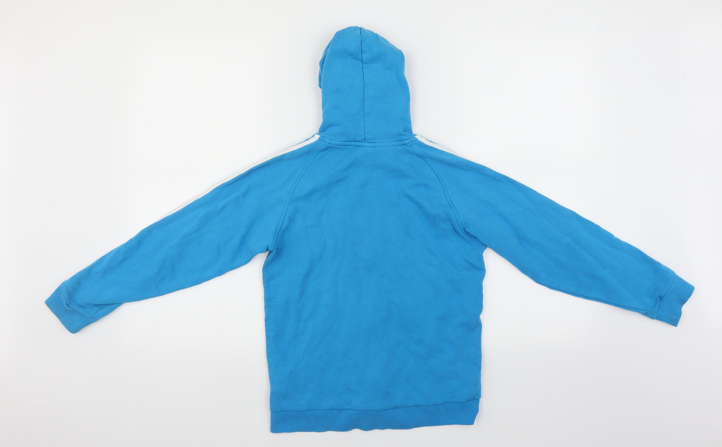 adidas Boys Blue   Full Zip Hoodie Size 11-12 Years