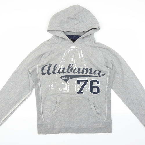 Cedar Wood State Mens Grey   Pullover Hoodie Size M