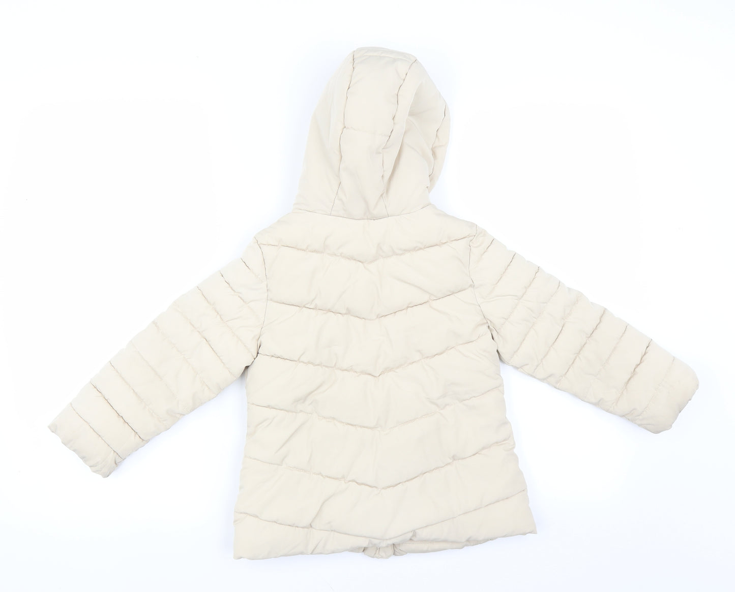 Zara Girls Beige   Jacket Coat Size 6 Years