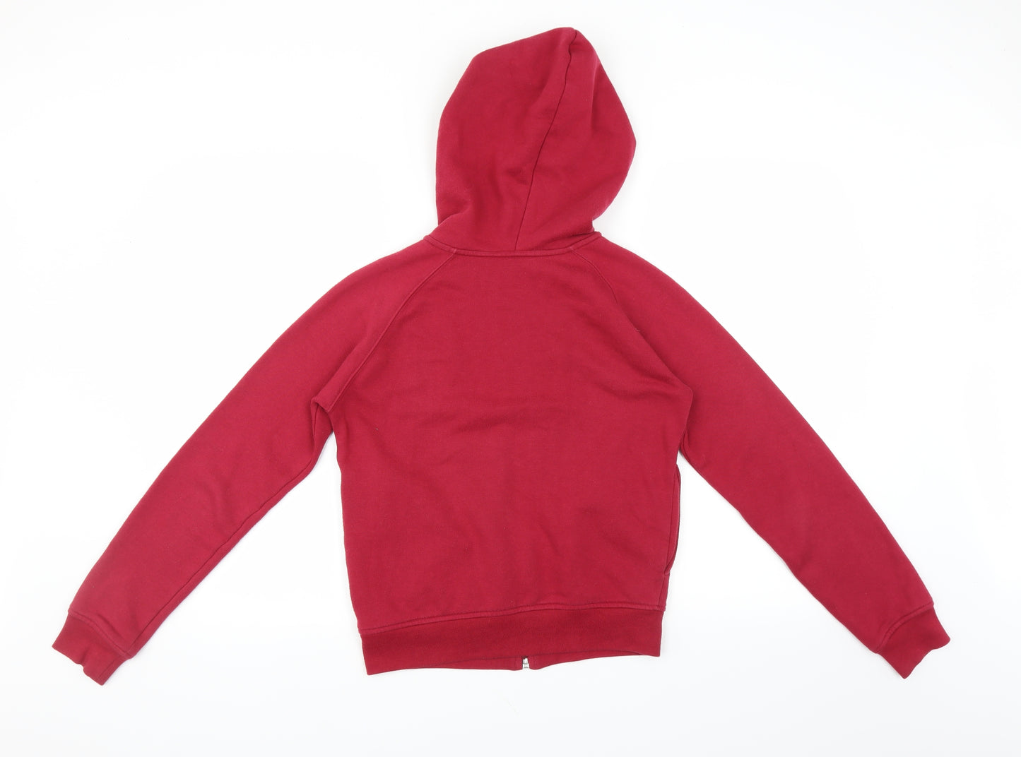 Reebok Womens Red   Full Zip Hoodie Size 10