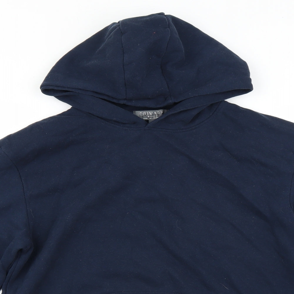 Primark Mens Blue   Pullover Hoodie Size M
