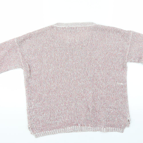 Warehouse Womens Pink   Pullover Jumper Size 10
