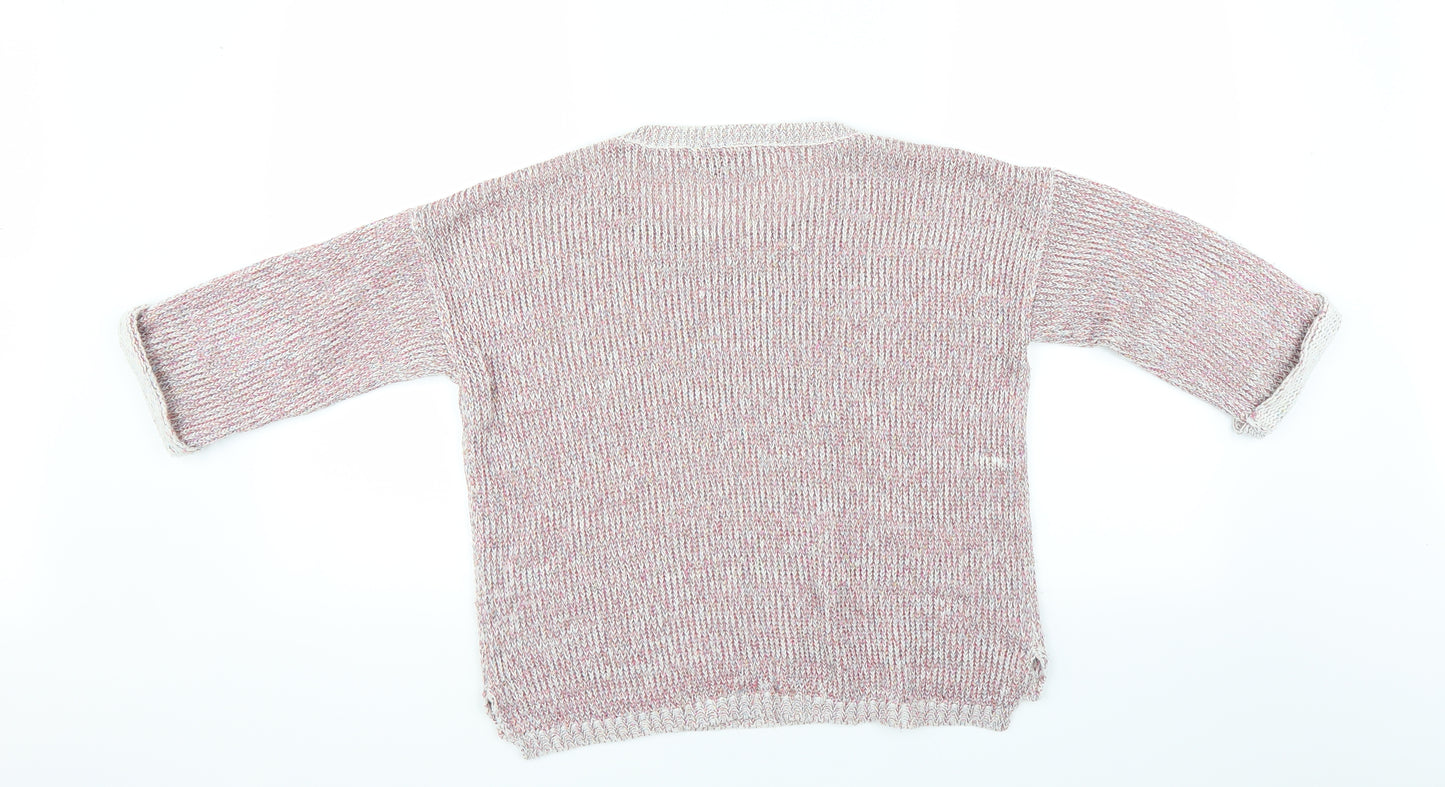Warehouse Womens Pink   Pullover Jumper Size 10