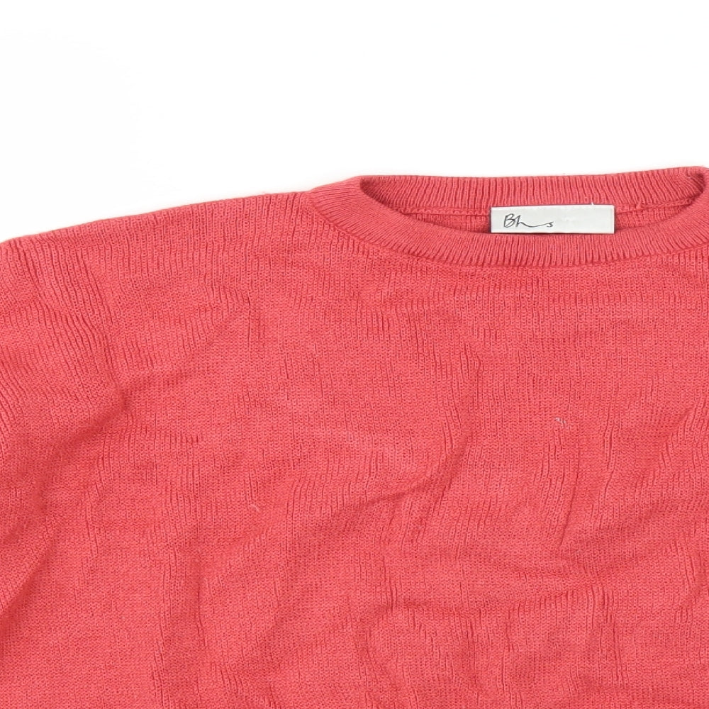BHS Womens Pink   Pullover Jumper Size 10