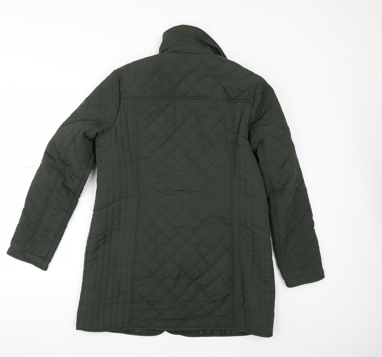 Marks and Spencer Womens Green   Quilted Coatigan Size 14
