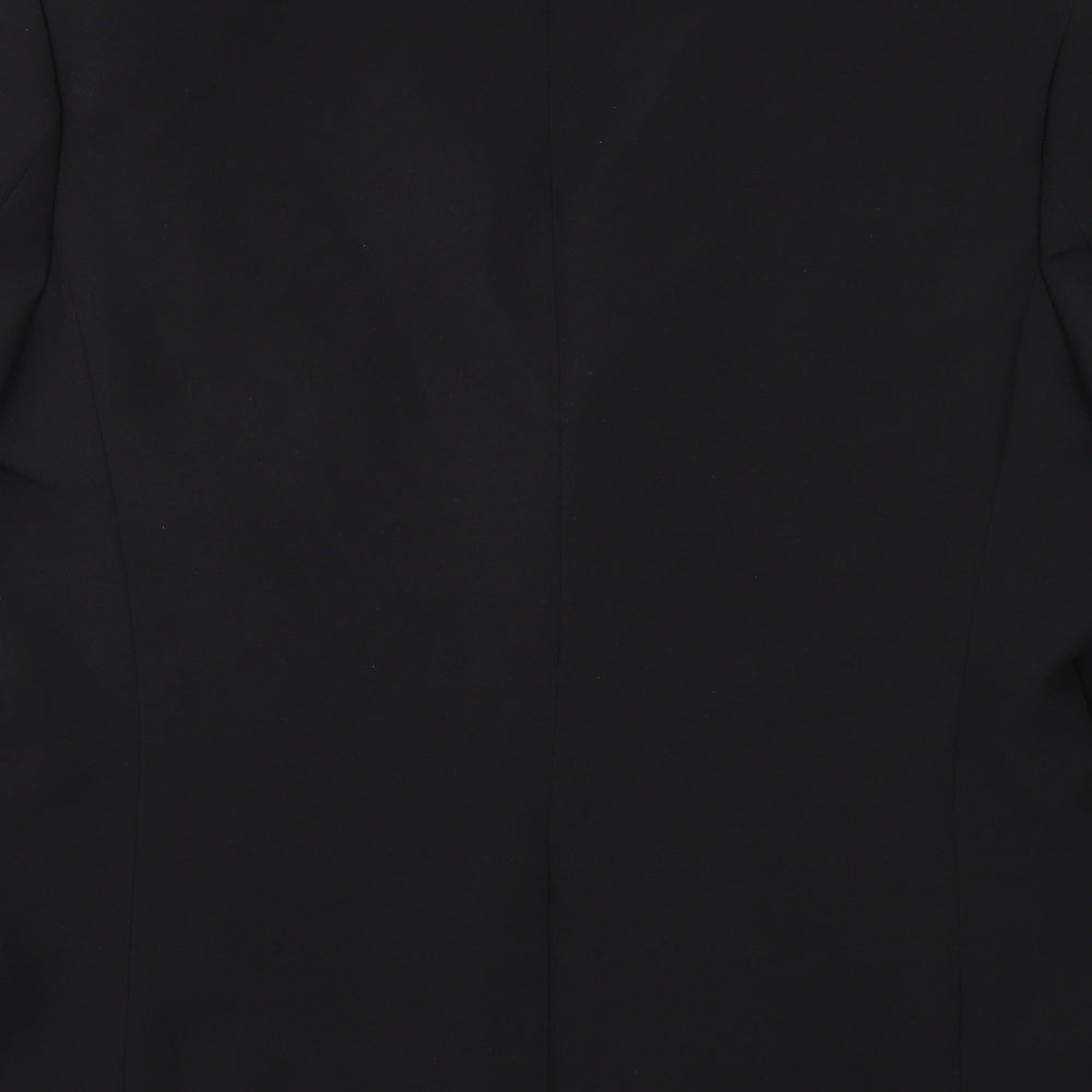 George Mens Black   Jacket Suit Jacket Size 44