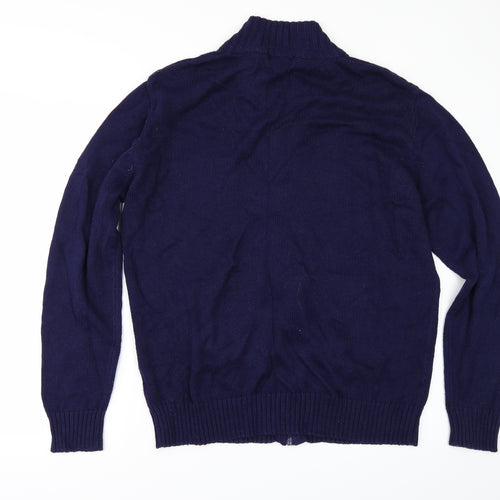 Avenue Womens Blue   Cape Jumper Size L