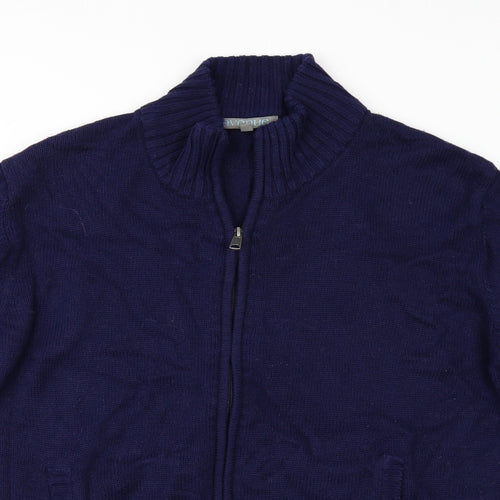 Avenue Womens Blue   Cape Jumper Size L