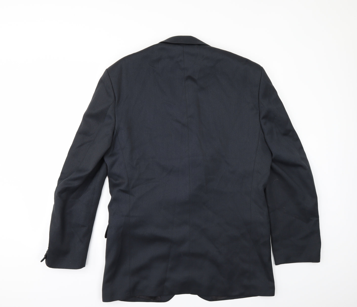 Pinstripe Mens Blue   Jacket Suit Jacket Size 40