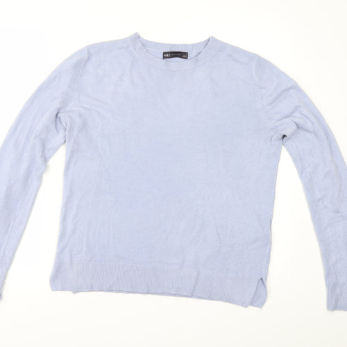 Marks and Spencer Womens Blue   Pullover Jumper Size 14