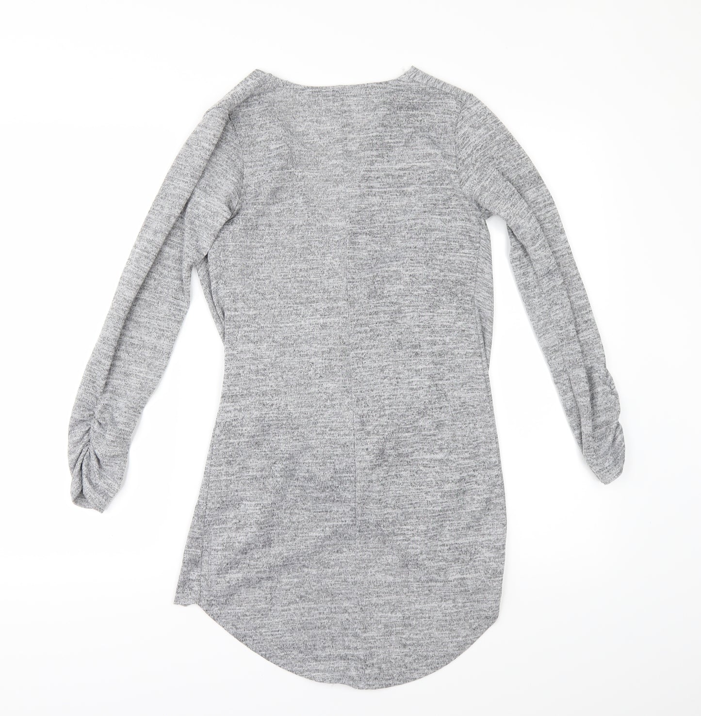 Quiz Womens Grey   Tunic T-Shirt Size 8
