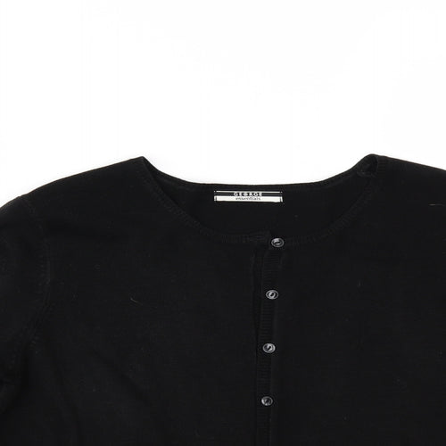 George Womens Black   Cardigan Jumper Size 16