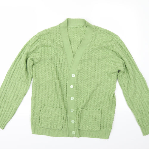 Preworn Womens Green   Cape Jumper Size 12