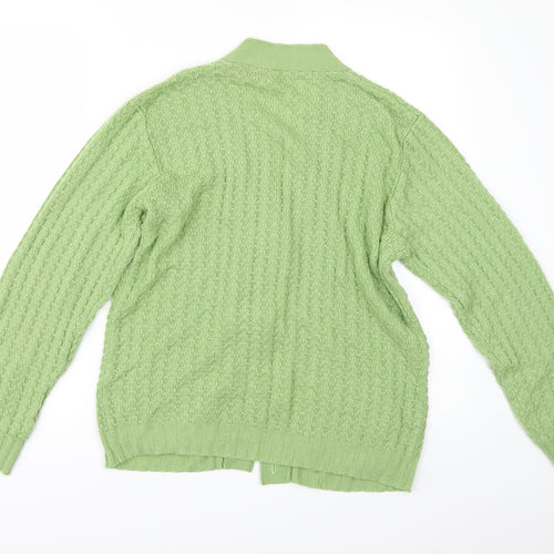 Preworn Womens Green   Cape Jumper Size 12