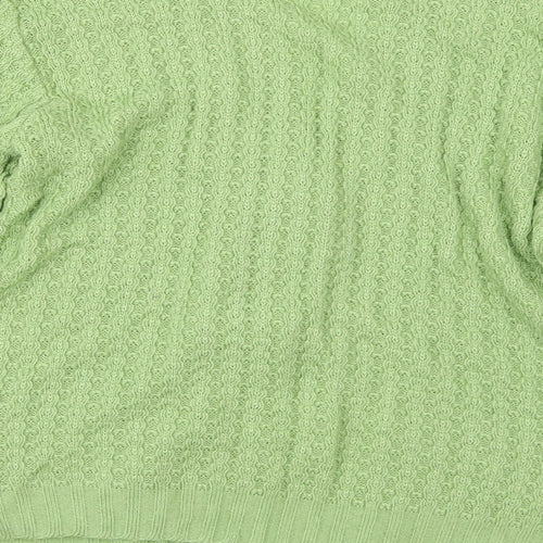 Preworn Womens Green   Cape Jumper Size 12