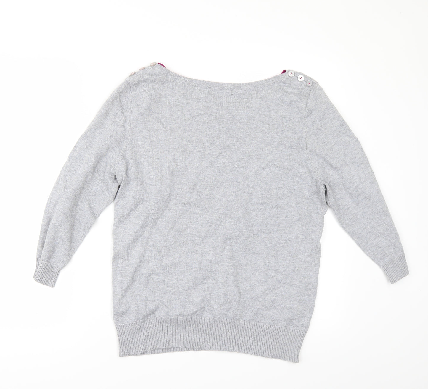F&F Womens Grey   Pullover Jumper Size 14