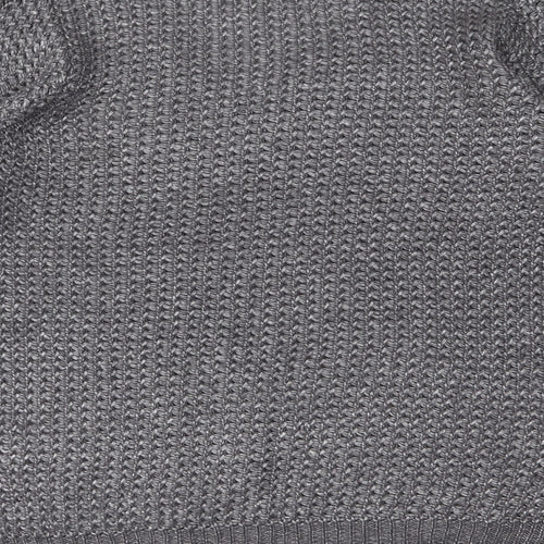 George Womens Grey  Knit Pullover Jumper Size M
