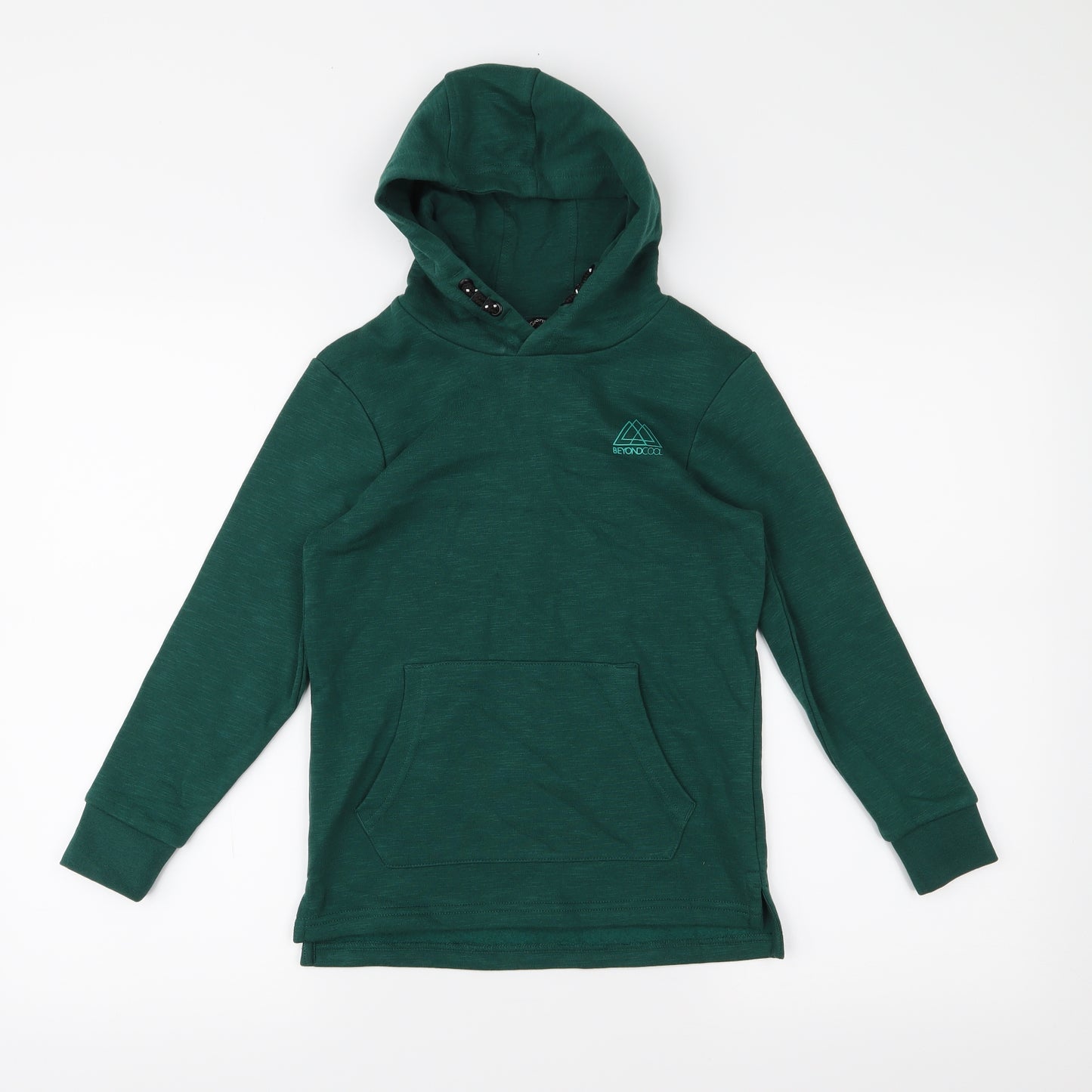 George Boys Green  Jersey Pullover Hoodie Size 7-8 Years