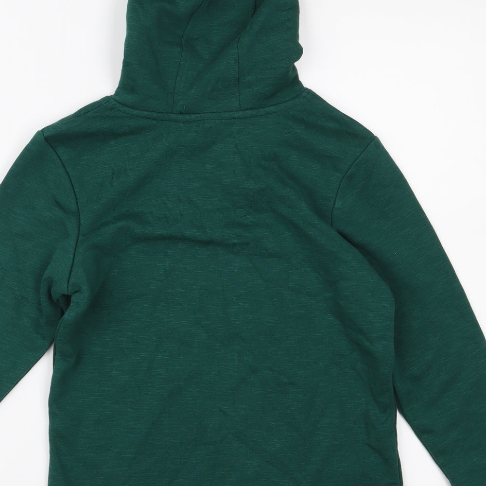 George Boys Green  Jersey Pullover Hoodie Size 7-8 Years