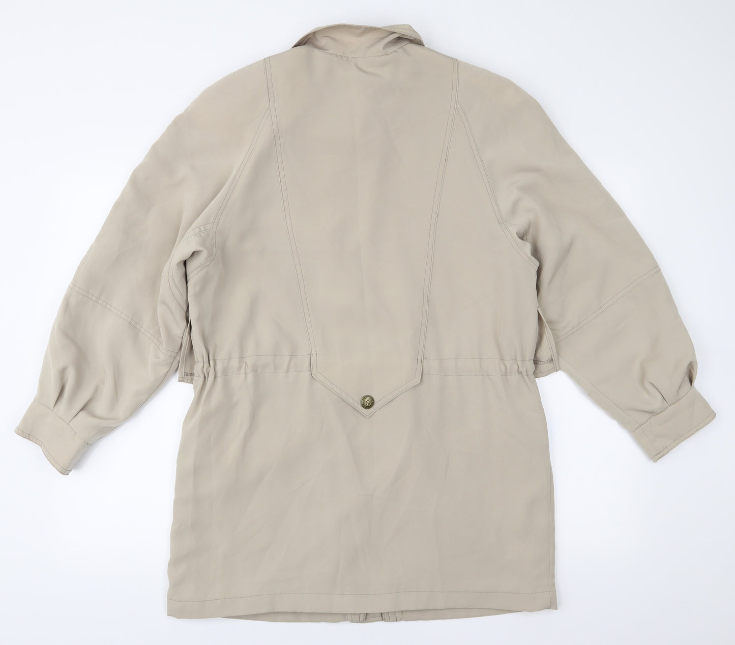 Lauren Womens Beige   Overcoat Coat Size XS