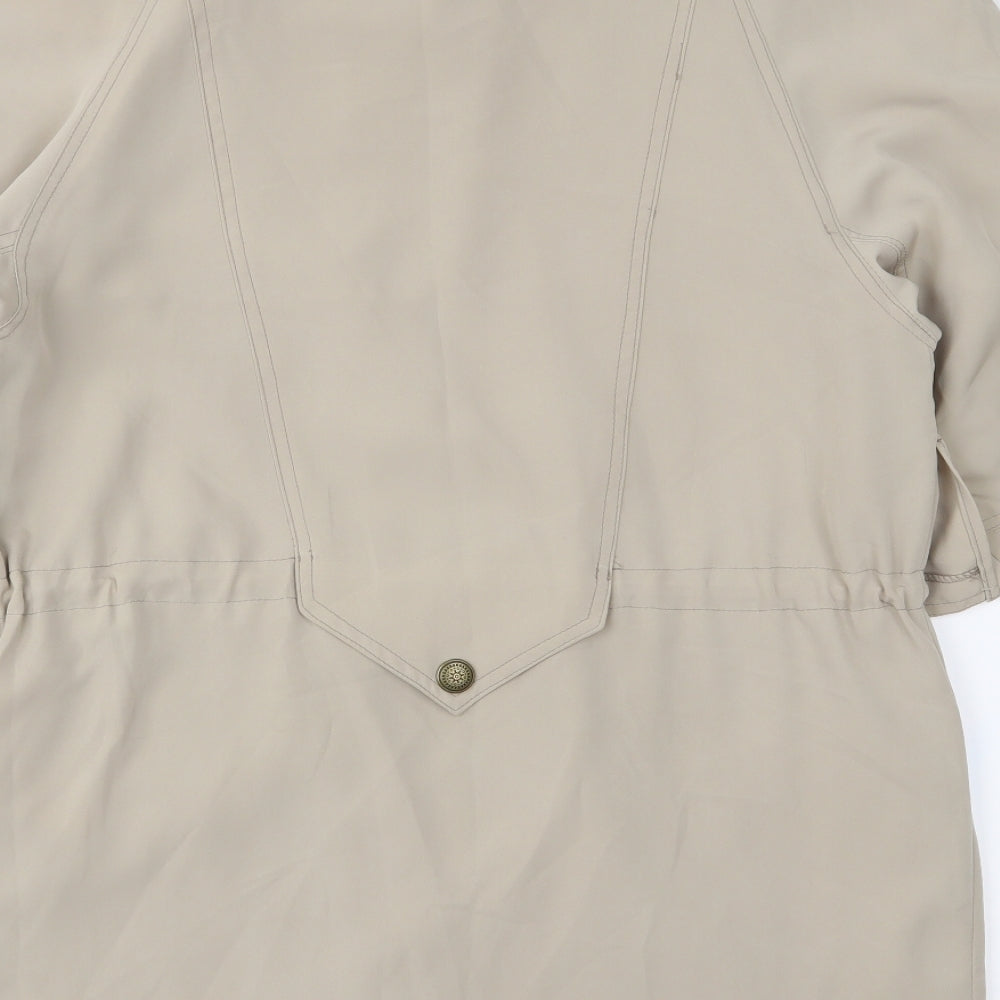 Lauren Womens Beige   Overcoat Coat Size XS