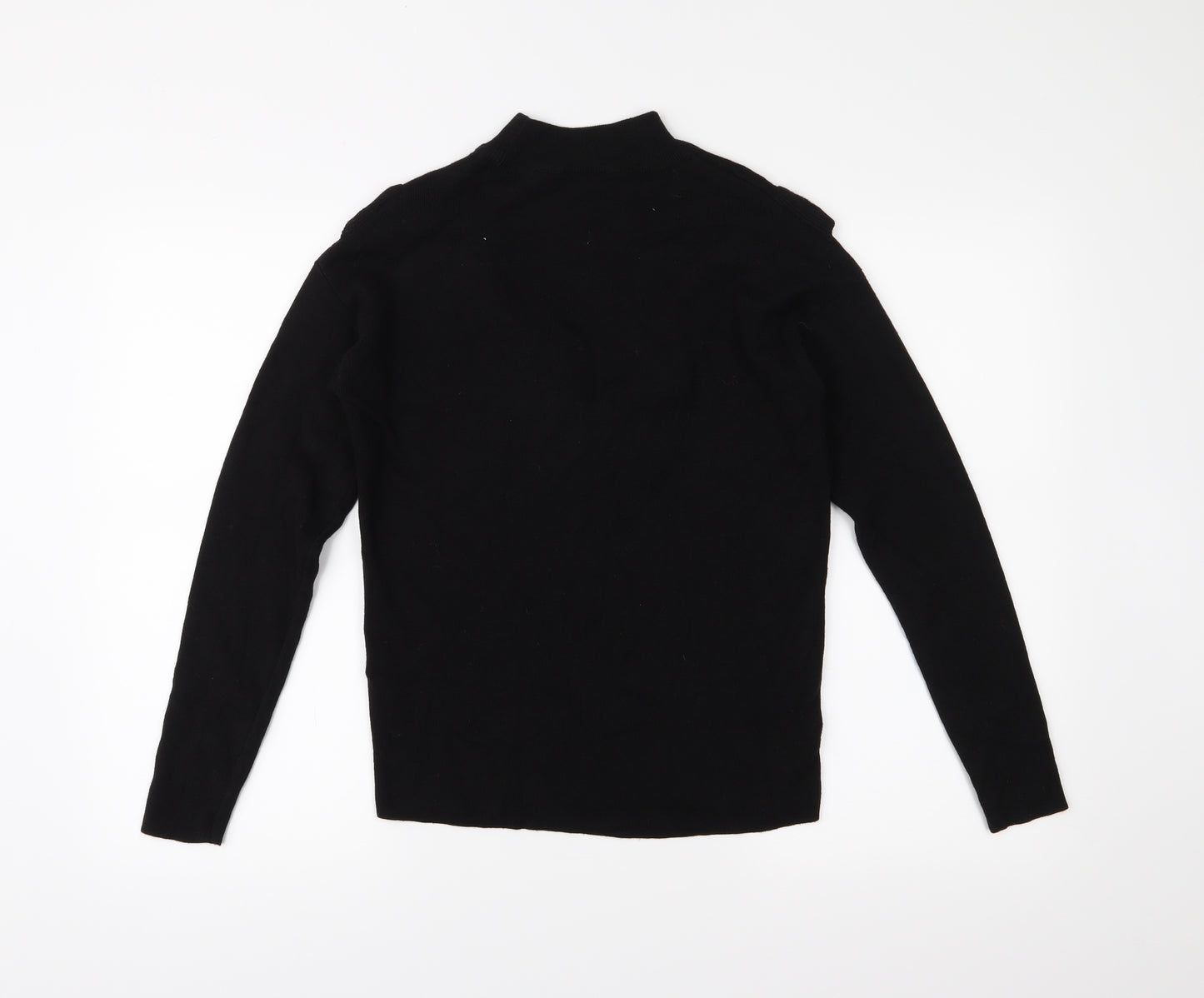 New Look Womens Black  Knit Pullover Jumper Size S