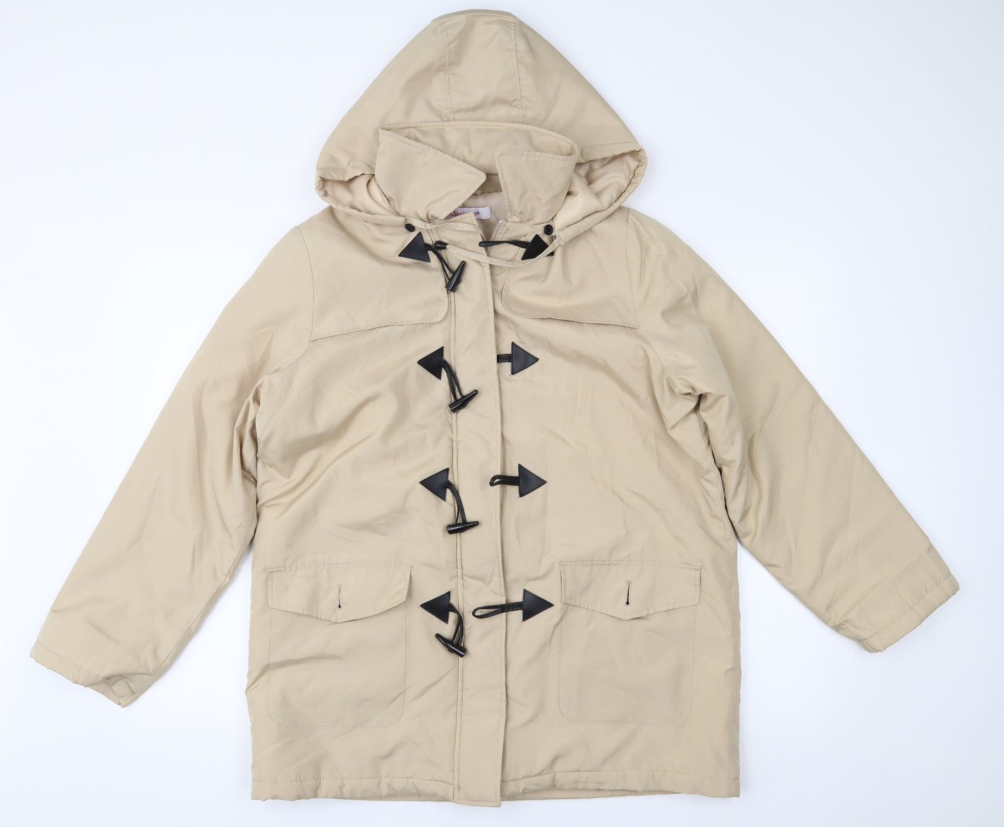 Marisota Womens Beige   Anorak Coat Size 14