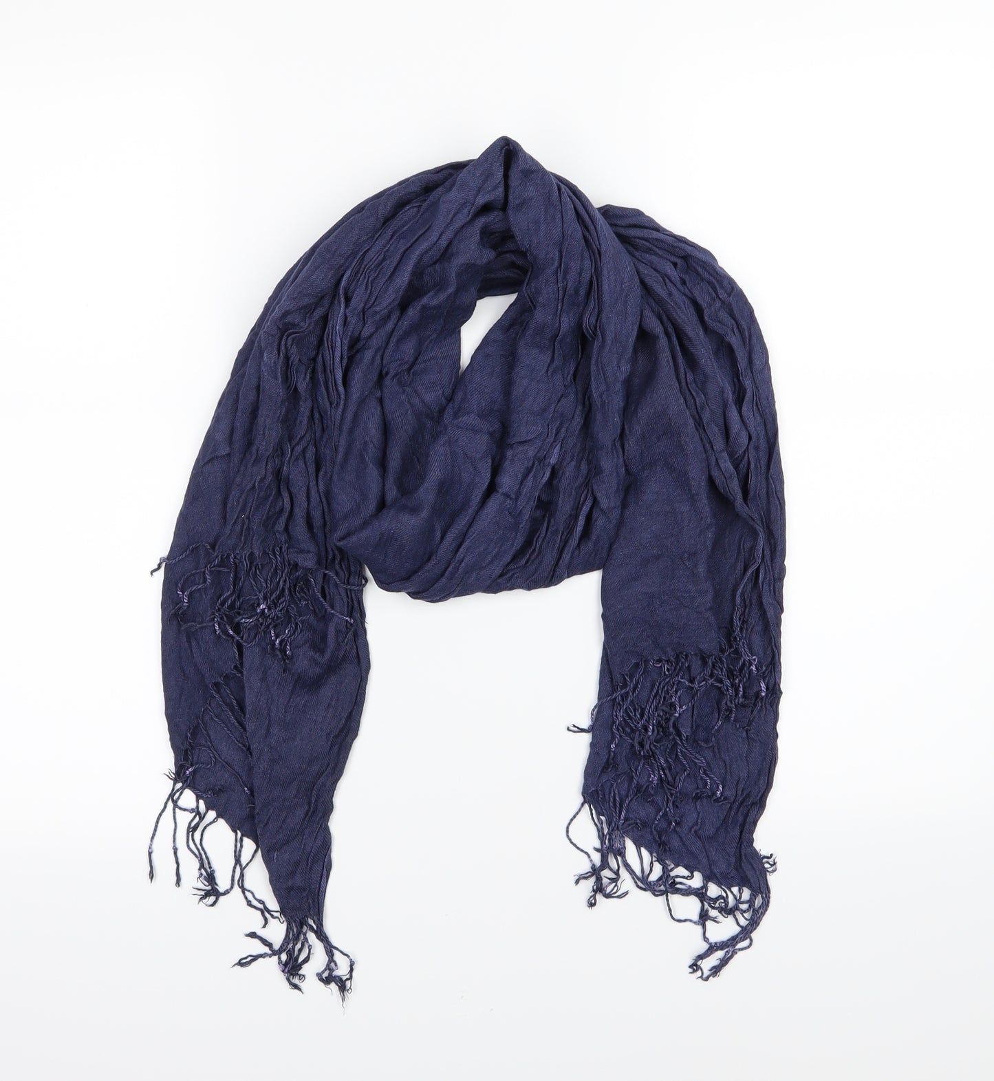 Preworn Womens Blue    Scarf