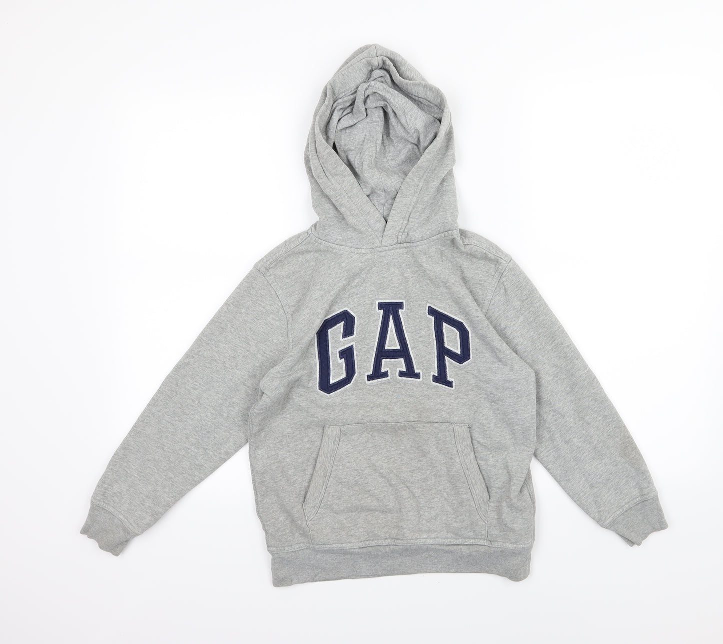Gap Boys Grey  Jersey Pullover Hoodie Size 8-9 Years