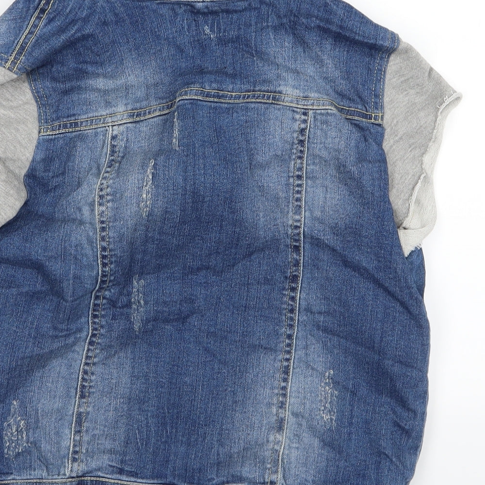 Denim & Co. Girls Blue  Denim Jacket  Size 12-13 Years
