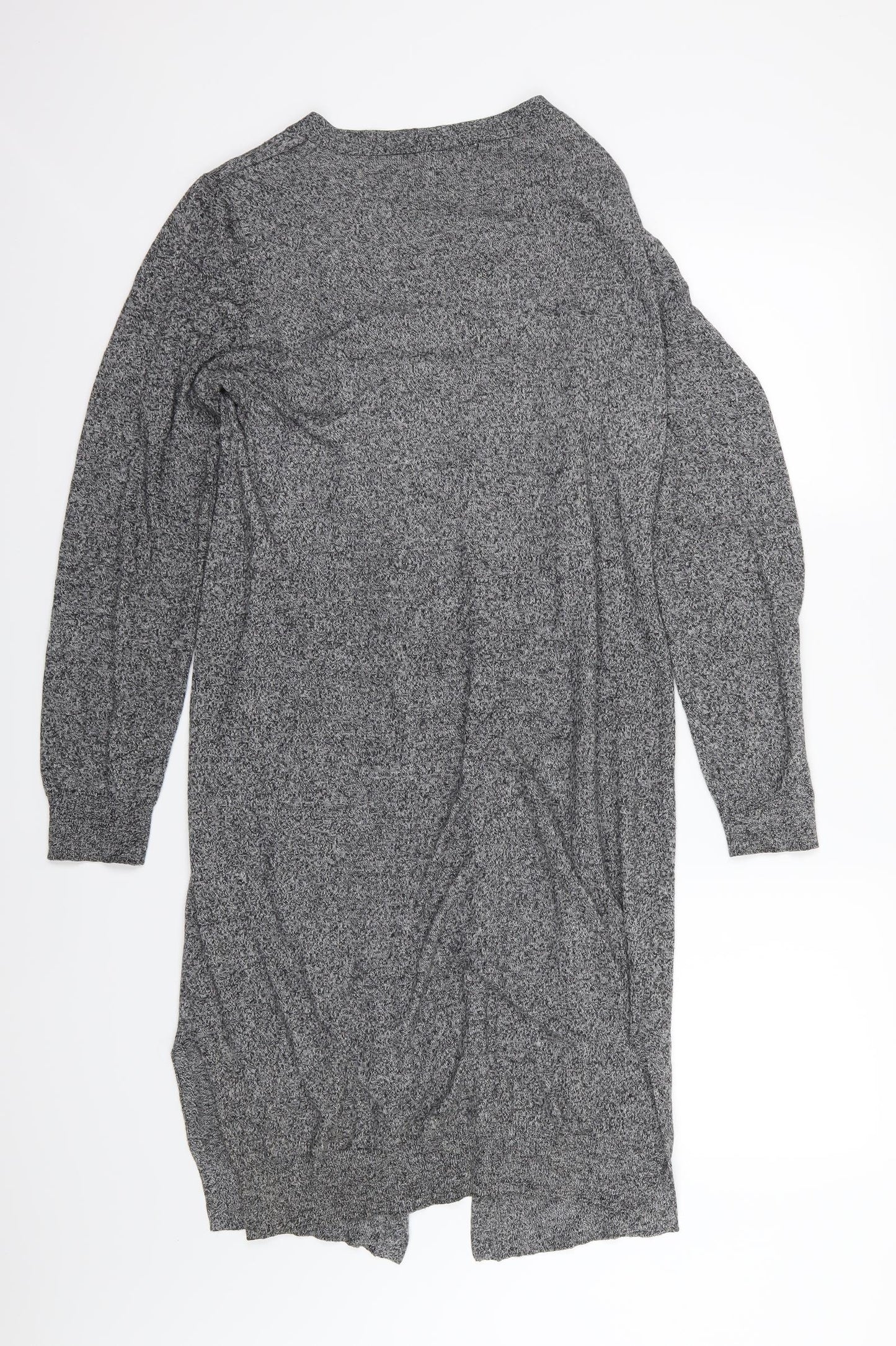 TU Womens Grey  Knit Cardigan Jumper Size 14