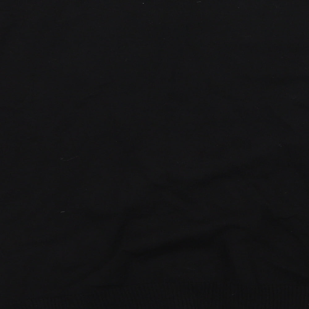 David Emanuel Womens Black  Knit Cardigan Jumper Size 14
