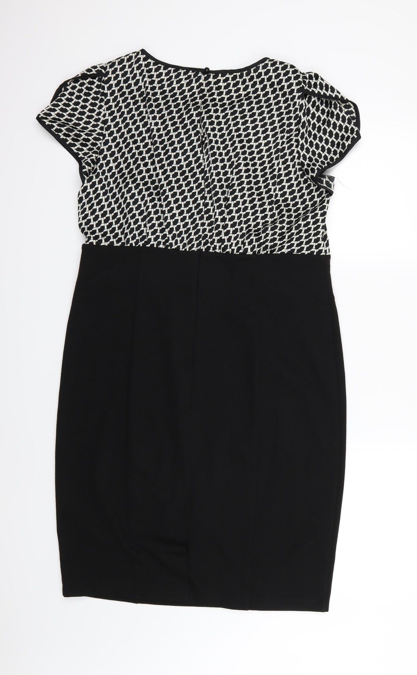 Marks and Spencer Womens Black   Pencil Dress  Size 16