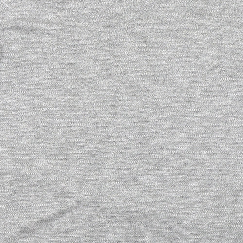 Papaya Womens Grey   Pullover Jumper Size S  - Ruffle Sleeve