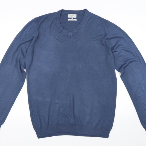 Marks & Spencer Mens Blue   Pullover Jumper Size L