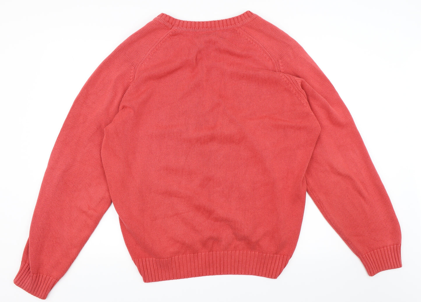 Lands' End Mens Red   Pullover Jumper Size L