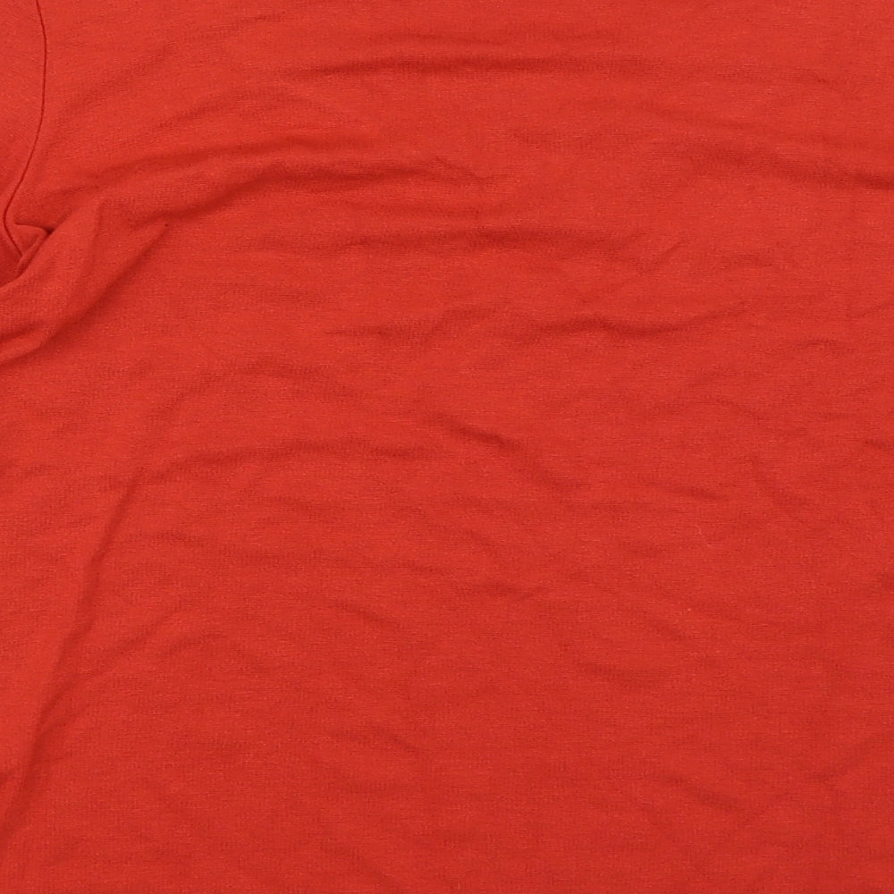 Elite collection Womens Red   Basic Blouse Size 12