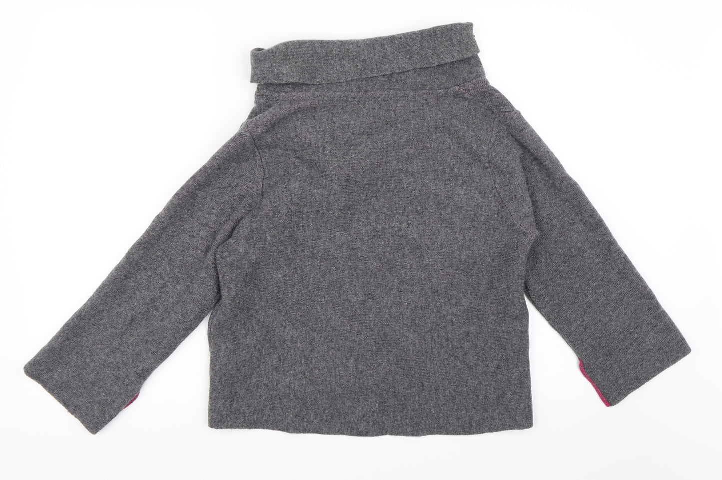 Chiaramente Womens Grey   Pullover Jumper Size S