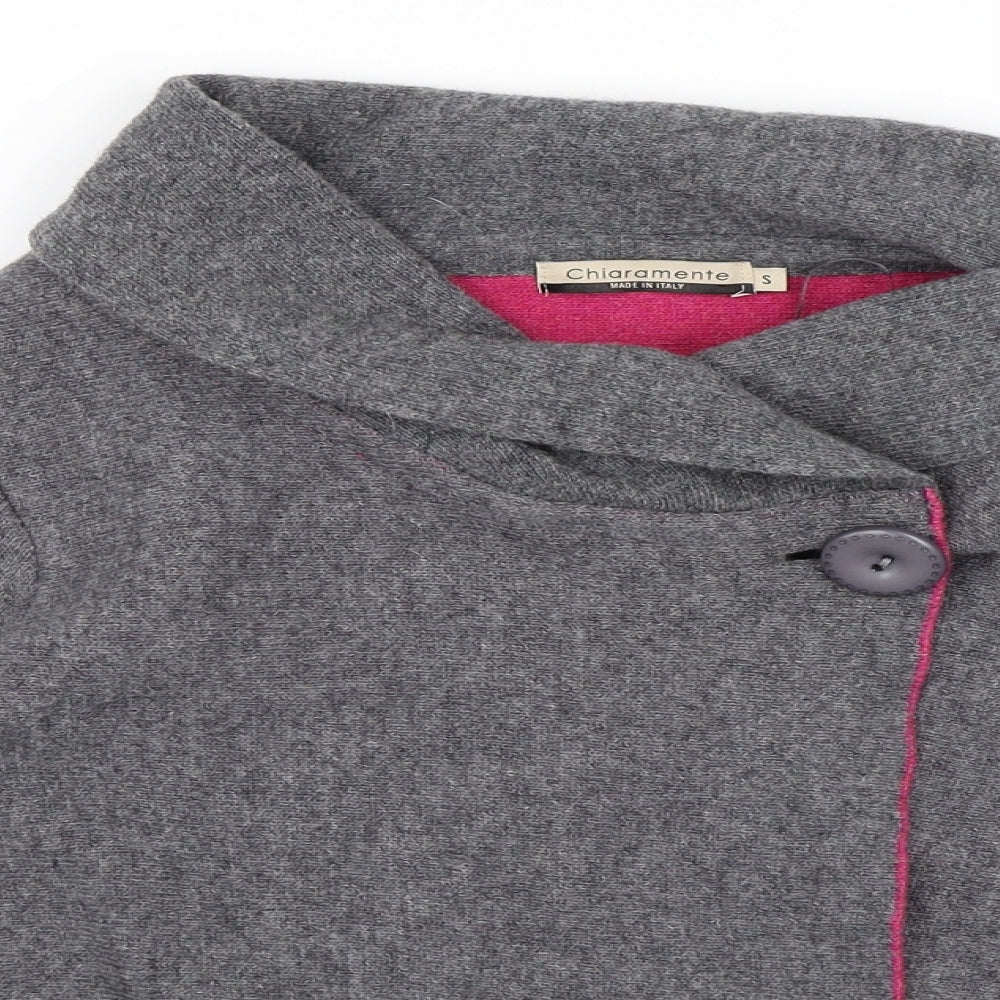 Chiaramente Womens Grey   Pullover Jumper Size S