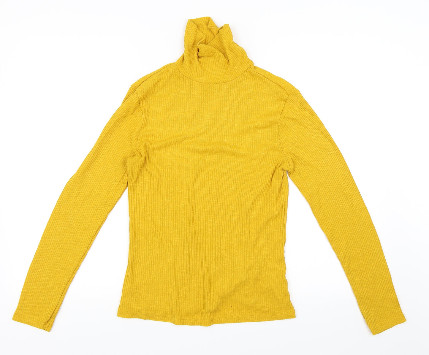 Nutmeg Womens Yellow   Pullover Jumper Size 12