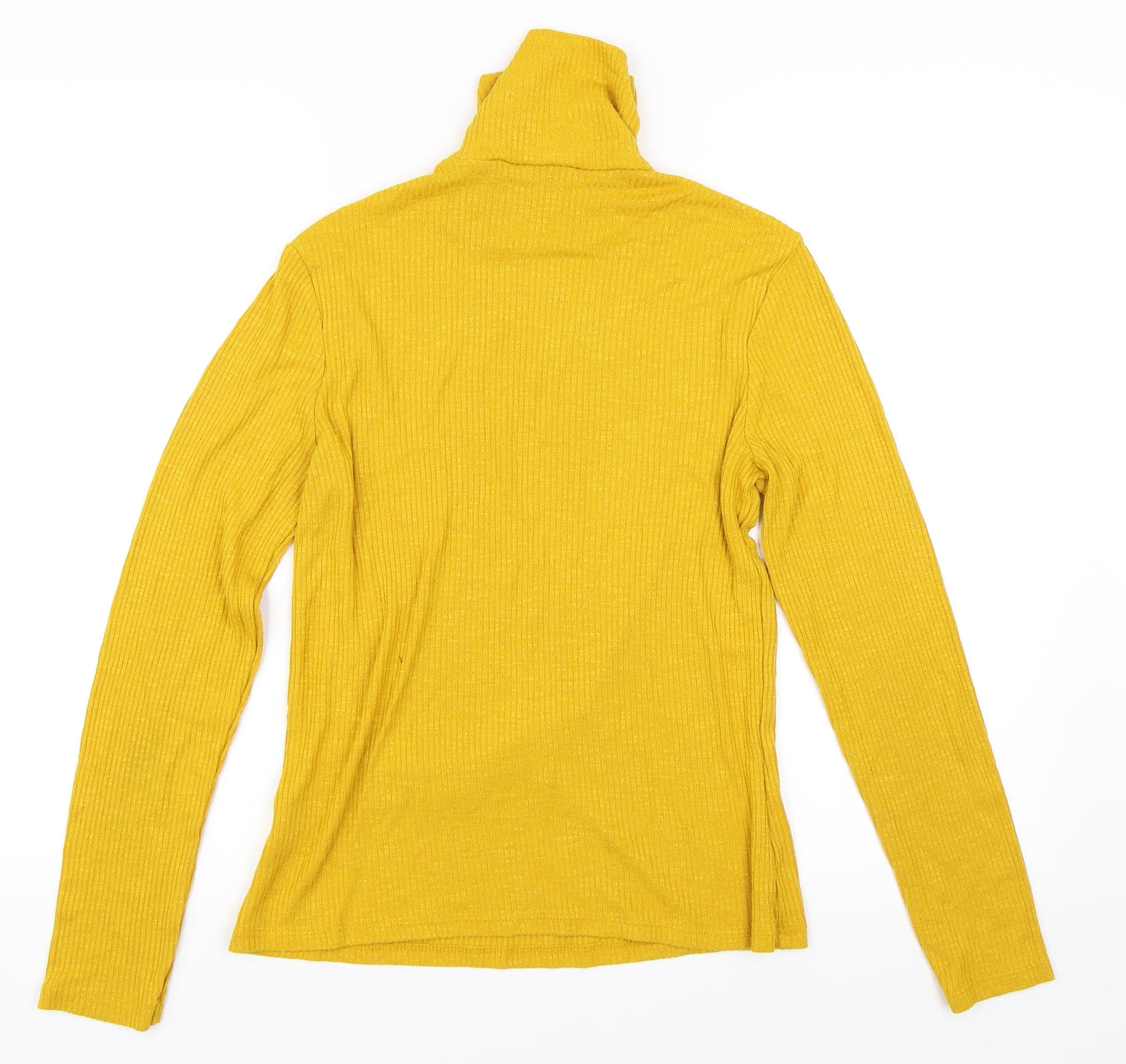 Nutmeg Womens Yellow   Pullover Jumper Size 12