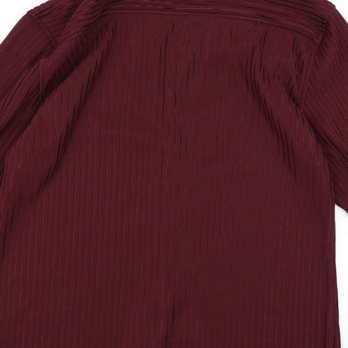 River Island Mens Purple    Button-Up Size M