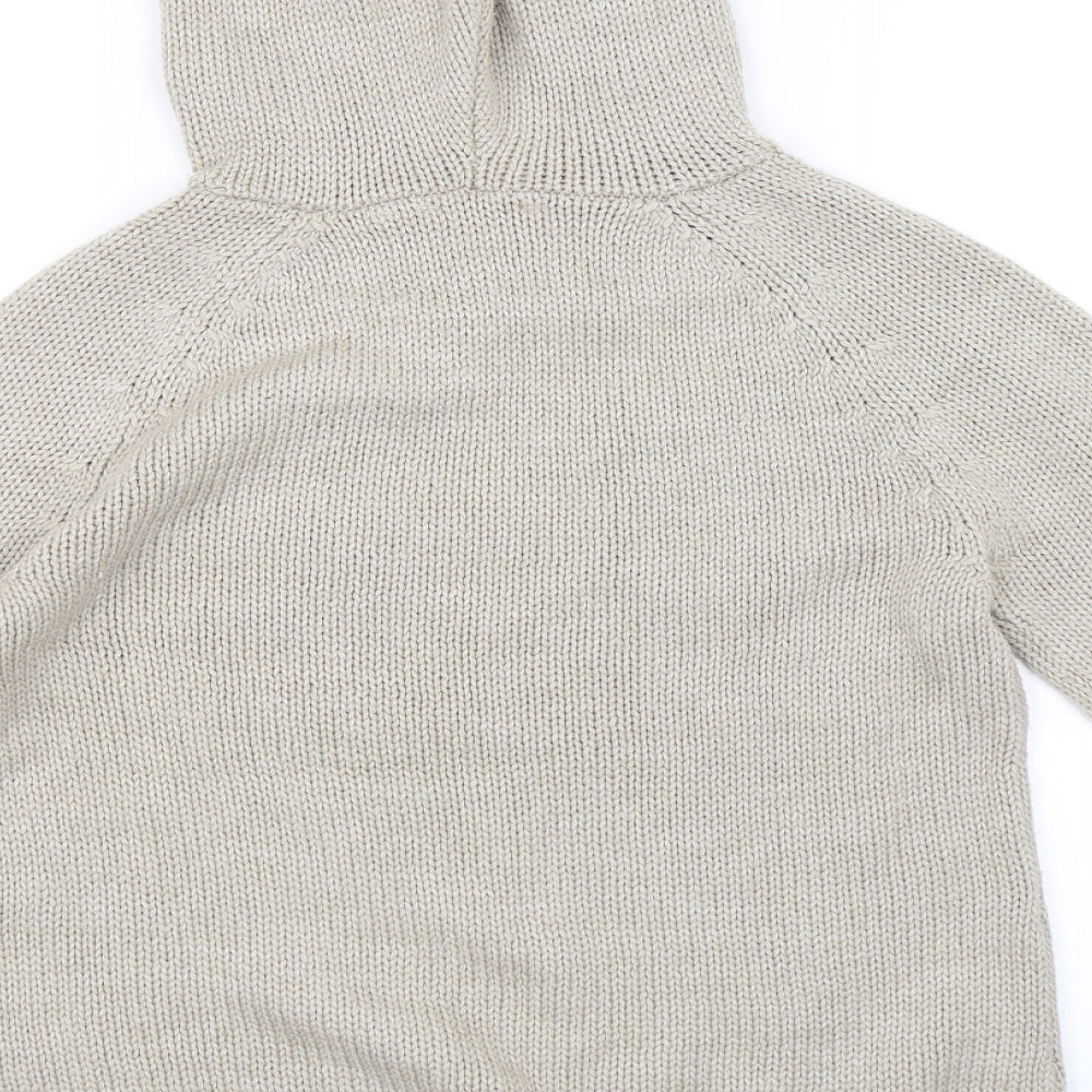 New Look Girls Beige   Pullover Jumper Size 12-13 Years  - Hooded ears