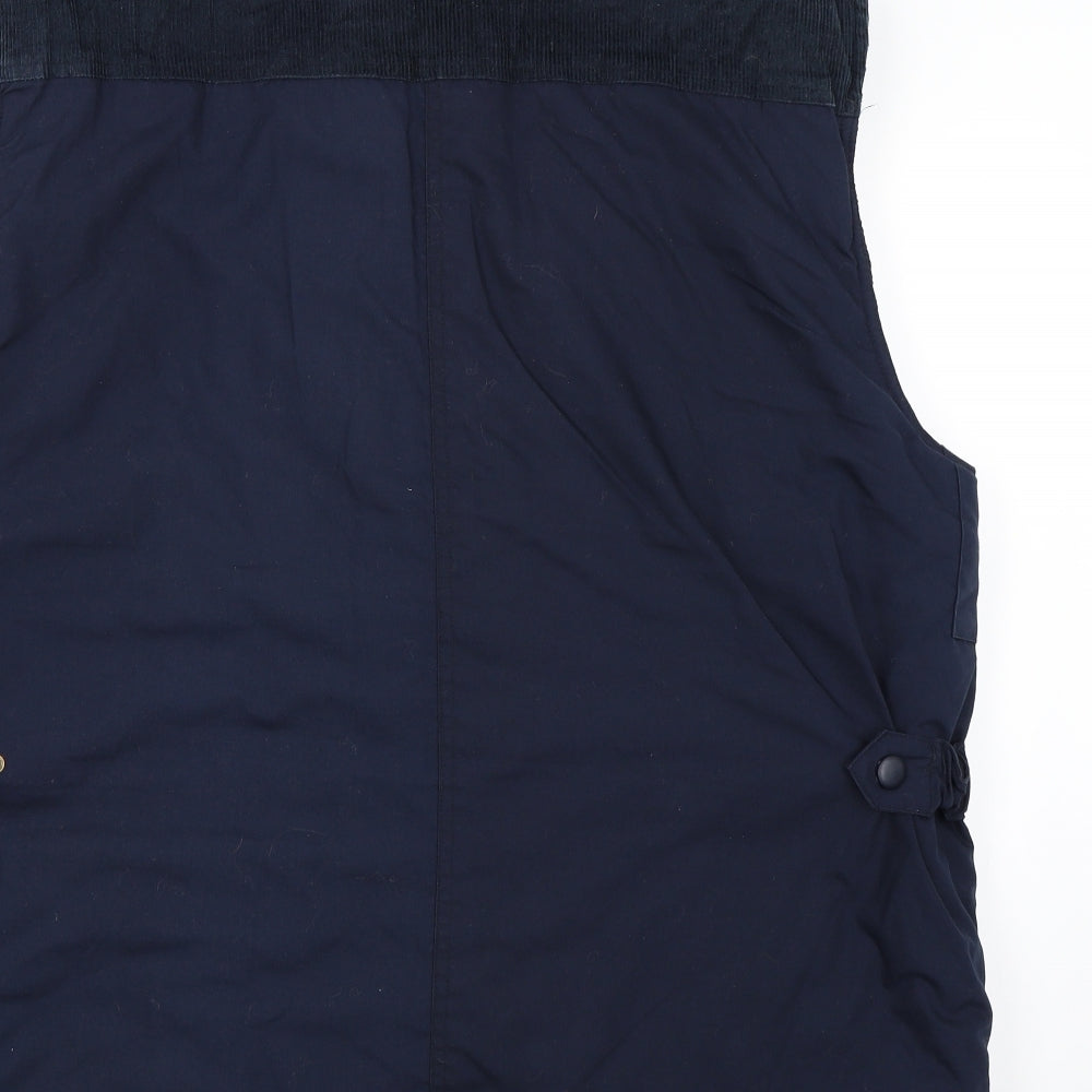 Oakum Mens Blue   Gilet Coat Size XL