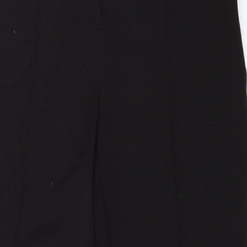 F&F Womens Black   Trousers  Size 10 L26.5 in