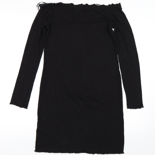 H&M Womens Black   Bodycon  Size M