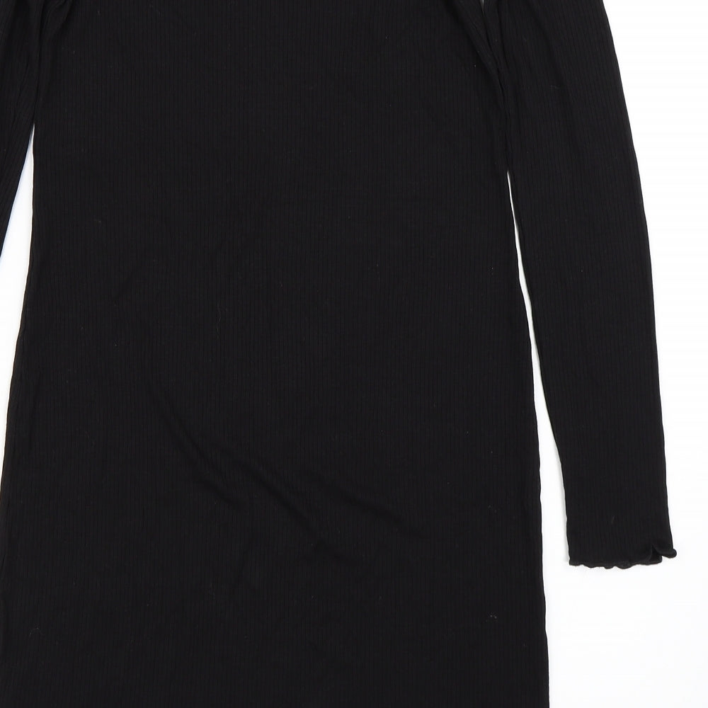 H&M Womens Black   Bodycon  Size M