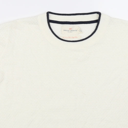 Lindex Womens Ivory   Pullover Jumper Size S