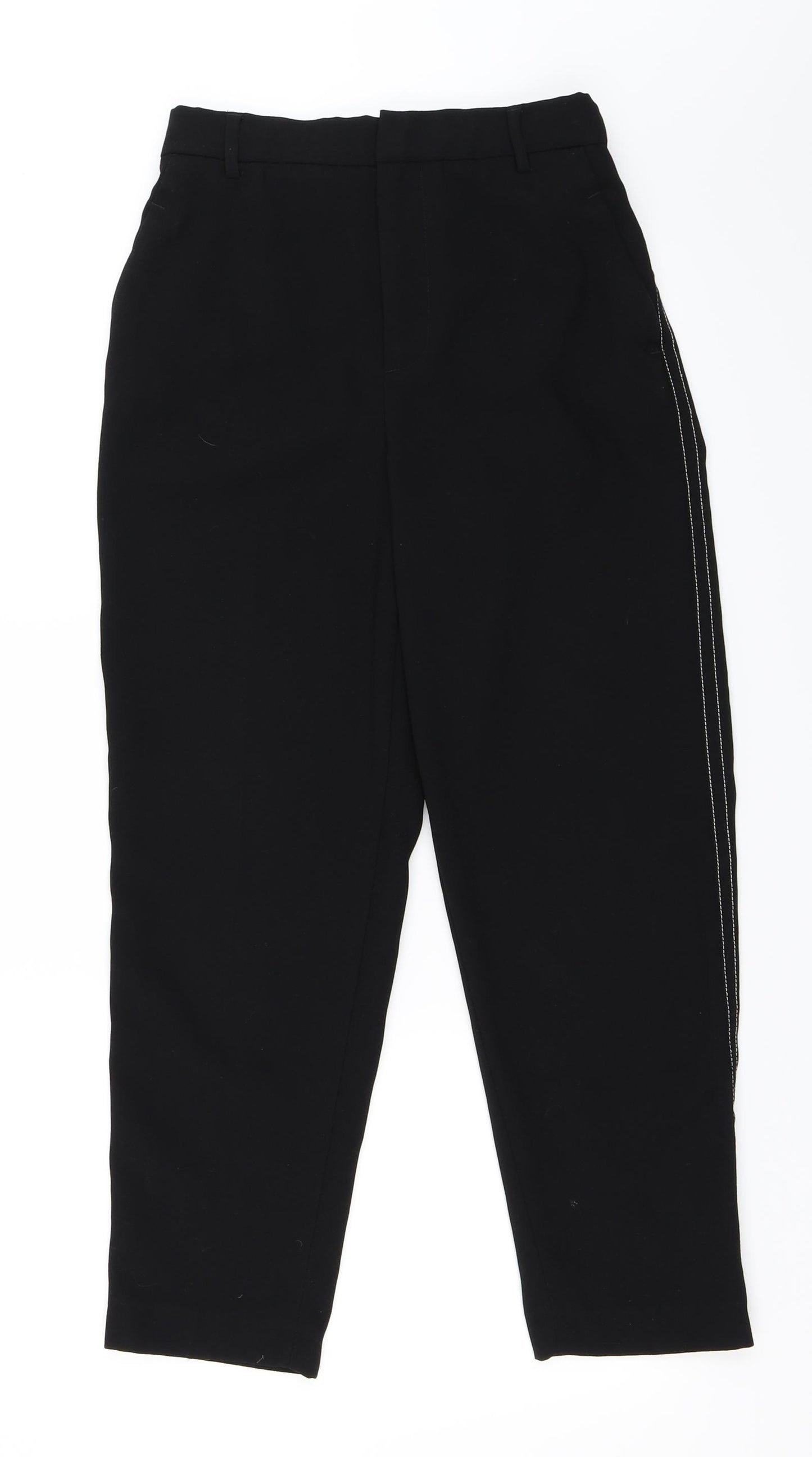 Zara Womens Black   Trousers  Size 34 L25 in